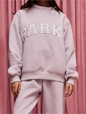PARKE VALENTINE’S DAY LAVENDER MOCKNECK